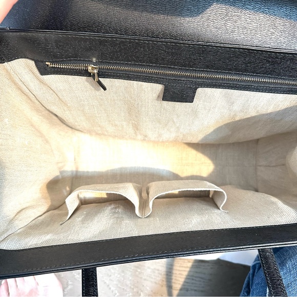 GUCCI black leather Bullet bag large top handle. PERFECT CONDITION. Barely used. - Picture 10 of 13